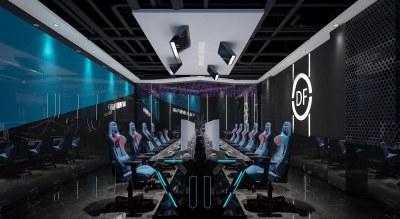 现代网吧3D模型下载